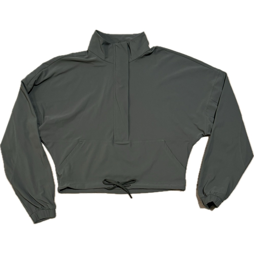Sweaty Betty Womens Explorer Half Zip Midlayer Jacket Green Small